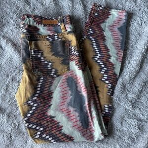 Sanctuary Boho Ikat Patterned Jeans Anthropologie Inspired 28R